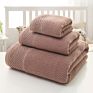 Luxury Good Absorption Soft Cotton Bath Towels Hotel Bath Face Spa Towel Set for Bathroom