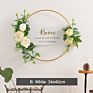 Luxury Ins Romantic Flowers Wall Wedding Decorative Panel Creative Wall Art Hanging Pendents