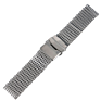 Luxury Milanese Shark Mesh Silver Bracelet Stainless Steel Apple Watch Band Strap