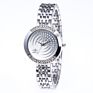 Luxury Style Diamond Set Women's Bracelet Watch Bilateral Circular Diamond Full Diamond Quartz Watch Reloj
