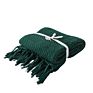 Luxury Throw Blanket Woven Knit Blanket Cozy 100% Cotton Decorative Blanket with Tassels for Couch Bed Sofa 130X170Cm