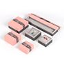 Luxury Unique Black Drawer Silver Foil Logo Bracelet Jewelry Boxes Packaging
