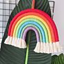 Macrame Designed Rope Rainbow Wall Hanging Decor