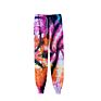 Made in Tie Dyed plus Size Polyester Casual Long Pants Women Women Jogging Pant