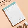 Magnetic Memo Pad Tearable Notepads Student Daily Plan Notebook A5