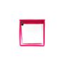 Makeup Bag Pink Pvc Clear Transparent Cosmetic Zipper Pouch