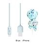 Maoxin Unique Beautiful Lollipop Package Design 1M Ip Type C Data Usb Cable Micro Usb