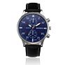 Men Luxury Quartz Wrist Watches Chronograph Sport Leather Watchescreative Belt Quartz Watch