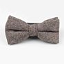 Mens Cotton Wool Formal Clothing Bow Ties Man Wedding Geometric Dot Neck Bowties Bowknot Gravatas Dark Color Bowtie Butterfly