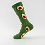 Mens Novelty Pizza Slice Avocado Apple Shushi Pattern Crew Socks