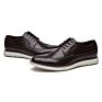 Men's Slip on Leather Lace up Dress Oxford Shoes