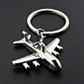 Metal Airplane Shape Key Chain Birthday Christmas Gifts for Keychain Sets