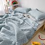 Microfiber Solid Super Soft Bedspread Quilt Coverlet Bedspread Quilt Set Bed Covers with Quilt