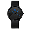 Minimalist Men's Ultra Thin Watches Simple Men Business Stainless Steel Mesh Belt Quartz Watch Relogio Masculino