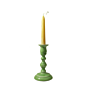 Mint Cast Resin Empire Taper Candle Holder Candle Jars Luxury Customized Candle