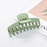 Mio Large Korean Hairgrips Frosted Banana Hair Clips Plastic Claw Clips Nonslip Hair Clamp Hair Claw Clips Women Matte