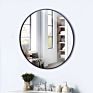 Modern round Wall Mirror with Aluminium Frame Bath Mirror