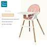 Multi-Functional Folding Double Panel Baby Dining Chair, Three Adjustment Baby Dining Chair