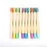 Natural Bristle Children Baby Soft Bamboo Toothbrush