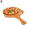 Natural Wood Cutting Board Bamboo Pizza Peel Disposable Pizza Cake Shovel