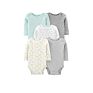 Neutral Long-Sleeve Bodysuit Baby Infant Romper