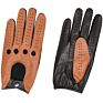 Neutral Sheepskin Full Finger Unlined Driving Leather Gloves