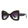 Newest Butterfly Cat Eye Sun Glasses Luxury Designer Shades Oversized Rhinestone Sunglasses Women