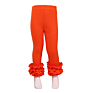 No Moq Rts Icing Pants Kids Clothes Baby Clothing Cotton Solid Icing Leggings Girls Icing Ruffle Pants