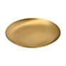 Nordic Brass Circular Tray Top Storage Plate Simple Design Jewelry Tray Table Decoration