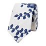 Novelty Mens Colorful Floral Cotton Linen Neck Ties for Wedding Party