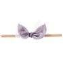 Nylon Kid Girl Newborn Double Lace Bow Set Accessory Cotton Little Knot Elastic Toddler Baby Headband