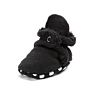 Old Fashioned Snap Drawstring Infant Bedroom Shoes Baby Booties with Wool