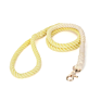 Ombre Dog Leash Cotton Rope Leash Dog Handmade Pet Leads Rainbow Puppy Harness