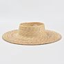 Open Crown Wide Brim Sombrero Visor Sun Cap Wheat Straw Hat Natural Beach Resort Travel for Women Lady Men Kid