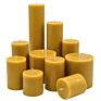 Organic Color Vanilla Pine Cedarwood Palo Santo Eucalyptus Scent Beeswax Candles Natural Large Pillar Made In