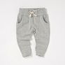 Organic Cotton French Terry Kids Long Trousers Comfy Harem Pants for Infants & Toddlers