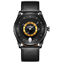 Passive Components Luxury Pagani Design Leather Band Quartz Analog Wrist Watch