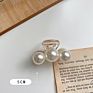 Pearl Plastic Elegant Clamp Korean Hair Claw Clip