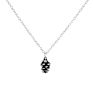Personality Creative Design Pine Cone Shape Pendant Necklace Gold Silver Pinecone Chain Necklaces