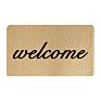 Personalized Designs Funny Cute Door Mat Black and White Brown Long Luxury Modern Doormat
