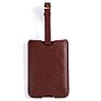 Personalized Name Id Address Suitcase Tag Genuine Leather Luggage Travel Tag Holder