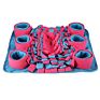 Pet Cat Dog Snuffle Nosework Feeding Mat Dog Puzzle Blanket for Foraging Instinct Interactive