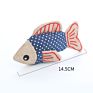 Pet Supplies Interactive Indoor Funny Mouse Floppy Plush Fish Pet Cat Toy