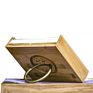 Pine Wooden Menu Card Holder Stand
