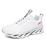 Plain Soft Breathable Pu Chunky Sneakers Men Casual Shoes