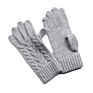 Popular Cable Gloves Warm Adults Women Warm Knitted Gloves Kids Gloves