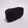Portable Embroidery Patches Glitter Corduroy Makeup Bag Travel Small Cosmetic Bags