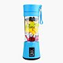 Portable Juicer Cup Personal Blender Electric Usb Rechargeable Fruit Juicer Blender Smoothies Shakes Mini Travel Plastic Bottle