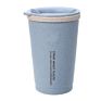 Portable Small Reusable Coffee Cup Eco Friendly Travel Wheat Straw Mugs