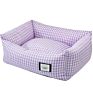 Pp Cotton Fluffy Washable and Design Fully Removable Multicolor Comfortable Fabric Warm Pet Cat Dog Bed